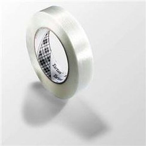 3M Tartan 8934 Polypropylene Filament Tape, 100 lbs/inch Tensile Strength, 60.14 yds Length x 0.47" Width, Clear in Saudi Arabia
