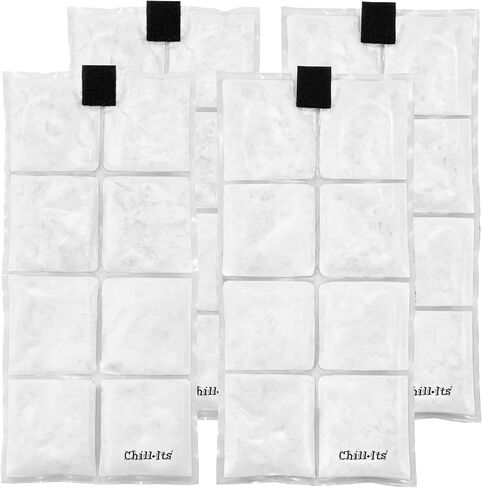 Cooling Ice Packs, Includes a set of 4, Quick Recharge Cooling, Fits in Ergodyne Chill Its 6260 Vest in Saudi Arabia