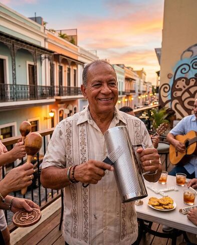 Puerto Rico Güiro Musical Instrument with Scraper – Traditional Caribbean Percussion Guiro for Latin Music, Parrandas & Cultural Events 8" x 3" – Latin Guiro for Salsa Merengue, Cumbia, Latin Jazz in Saudi Arabia