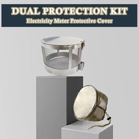 الفولاذ المقاوم للصدأ 304 غطاء متر ذكي والنسيج واي فاي مانع فاراداي قفص E mf مانع للمنزل EMP حماية R F-R adiation درع الحرس Faraday Box كبير E M F حماية in Kuwait