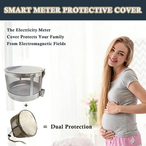 الفولاذ المقاوم للصدأ 304 غطاء متر ذكي والنسيج واي فاي مانع فاراداي قفص E mf مانع للمنزل EMP حماية R F-R adiation درع الحرس Faraday Box كبير E M F حماية in Kuwait