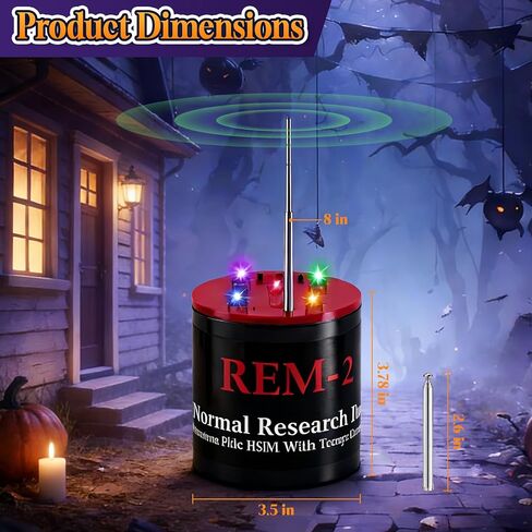 معدات متقدمة لكشف الأشباح، كاشف محمول للظواهر الخارقة مع مراقبة انحراف درجة الحرارة وحساسية معززة، مصمم لتحقيقات الأشباح الاحترافية in Kuwait