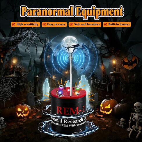 معدات متقدمة لكشف الأشباح، كاشف محمول للظواهر الخارقة مع مراقبة انحراف درجة الحرارة وحساسية معززة، مصمم لتحقيقات الأشباح الاحترافية in Kuwait