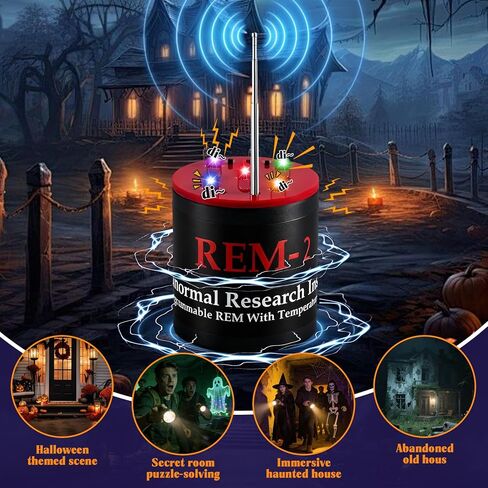 معدات متقدمة لكشف الأشباح، كاشف محمول للظواهر الخارقة مع مراقبة انحراف درجة الحرارة وحساسية معززة، مصمم لتحقيقات الأشباح الاحترافية in Kuwait