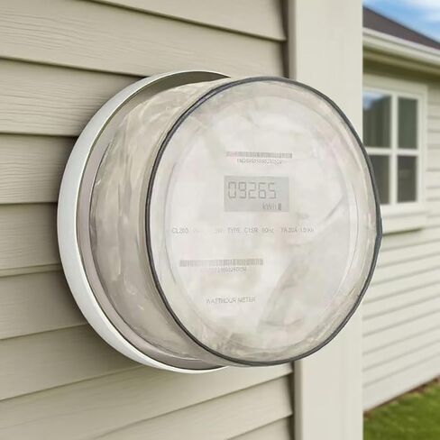 غطاء العداد الذكي، درع غطاء عداد الإشعاع E mf R، مانع e mf للمنزل لقفص فاراداي لدرع العداد الذكي، كتلة حماية درع RF المرئية 5G مع غطاء سفلي قابل للتعديل in Kuwait