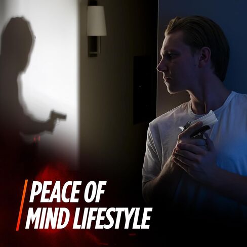 Fireball Mini, Smallest .50 Caliber Launcher, Dual-Ammo Air-Powered Home and Self-Defense Device, 50-Foot Range, Compact Non-Lethal Protection Set with Compressed-Air Capsules and Training Rounds in Kuwait