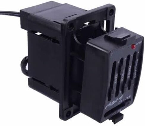 Guitar Pickup Classic Acoustic 4 Band Preamp Tuner Dual Model Presys Mic Blend Preamp Guitar Equalizer Tuner in Kuwait