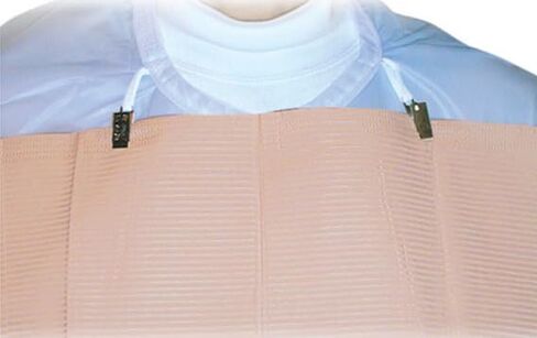 2/Pk مريلة حاجز مريض الأسنان مريلة بوليستر زرقاء مع مشابك حامل للمرايل بطول الكاحل 27 بوصة عرض × 30 بوصة طول in Saudi Arabia