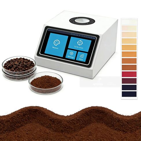 محلل ألوان حبوب القهوة الرقمي لحبوب القهوة مع مؤشر SCAA HCCI، دقة الطول الموجي 400-700 نانومتر، واجهة بيانات USB 0.01% لنقل بيانات لون القهوة in Kuwait