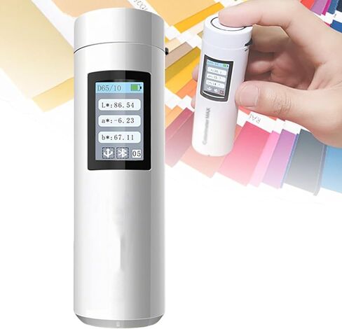 مقياس الطيف الضوئي المحمول، مقياس الألوان الرقمي الصغير، فتحة اختبار 8 مم، دقة التكرار 0.05، RAL وتحليل الألوان لمعايرة الشاشة، للطلاء والمنسوجات والجلود in Kuwait
