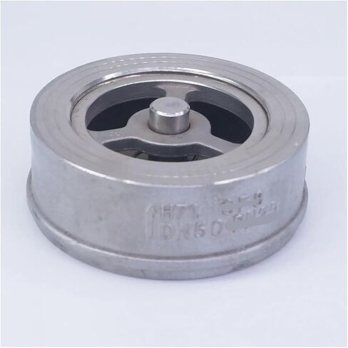 DN50 2" 304 Stainless Steel Wafer Check Valve One Way Check Valve Temperature -196 C to 540 C in Saudi Arabia