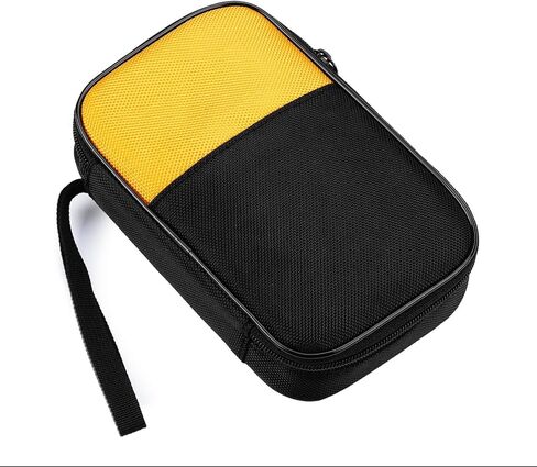 KingSung Zippered Soft Tool Carrying Case for Fluke 117/116/115/114/113 Digital Multimeter 62 Max and Many More, with Smooth Zipper and Thick Wrist Strap, Built-in Shock-Proof Cotton, Double-Layer in Kuwait