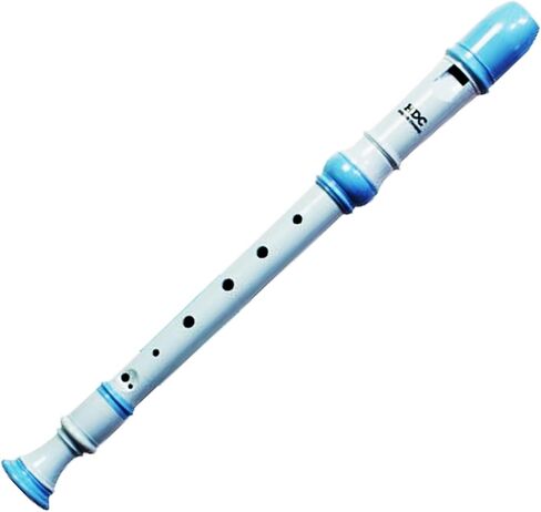 Soprano Recorder - YSR-311B, Baroque Style, Bright & Pure Sound, Made in Korea, Ideal for Beginners and Musicians - Blue Color in Saudi Arabia