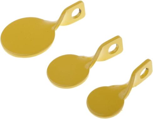 3pcs 3mm Thickness Stainless Steel Plinking 3 Sizes in Kuwait