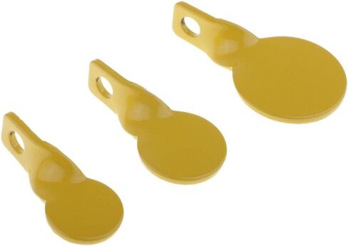 3pcs 3mm Thickness Stainless Steel Plinking 3 Sizes in Kuwait