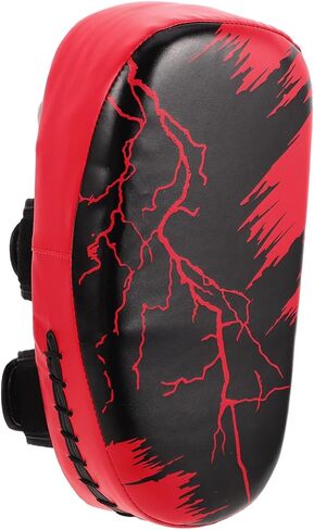 Angoily Muay Thai Kick Shield ووسادات تدريب التايكوندو، جلد بولي يوريثان مقاوم للانفجار، قفازات التركيز والحجب من أجل اللياقة البدنية والفنون القتالية وتدريب الكيك بوكسينغ in Saudi Arabia