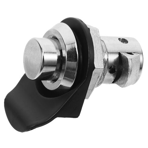 Mipcase Head Push Button Lock Zinc Alloy Chrome-Plated Industrial Push-to-Close Latch for Electrical Cabinets and Marine Tool Boxes, Non-Locking Cylinder-Free Design in Saudi Arabia