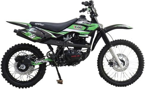 X-Pro Hawk 150cc 5 سرعات يدوي الدراجة الأوساخ مع بداية ركلة! عجلات كبيرة 19 "/16"! in Kuwait