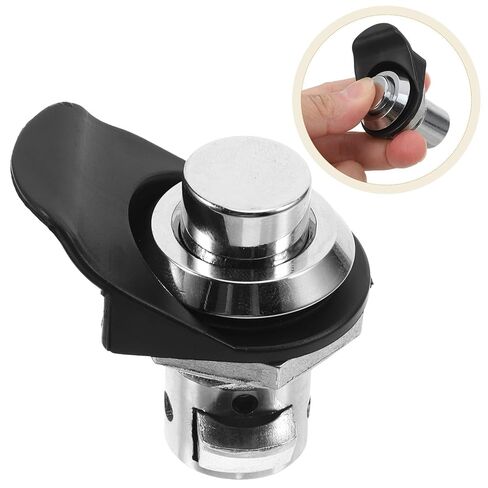 Marine Boat Push Button Latch Zinc Alloy Round Head Push-to-Close Lock for Electrical Cabinet Door Industrial Tool Box Marine Hardware in Saudi Arabia