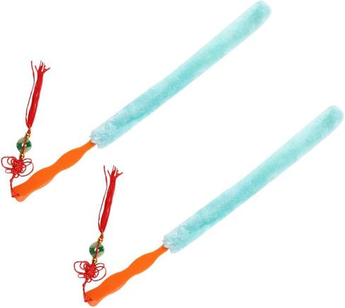 Guzheng Cleaning Brush 2pcs Rabbit Hair Brush for Dust Removal Instrument Care in Kuwait