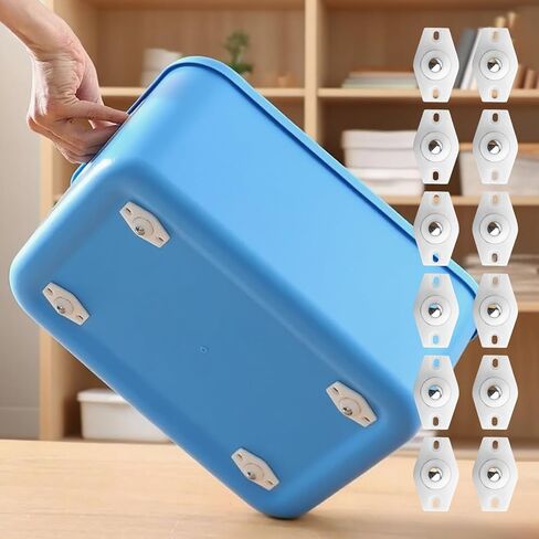 12pcs Caster Ball Wheels Universal Replacement Rollers for Furniture Drawers Cabinets Toolbox Luggage Indoor Smooth Sliding in Saudi Arabia