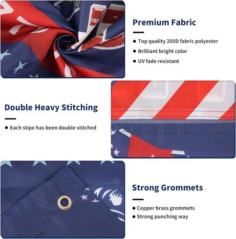 غطاء باب الذكرى السنوية الـ 250 لبروبسين، لافتة مقاس 6 × 2.9 قدم 1776-2026 عيد ميلاد 250، تمثال نسر الحرية، لوازم الحفلات المعلقة لتزيين الحائط مع الحلقات النحاسية لديكورات الأبواب الداخلية والخارجية in Kuwait