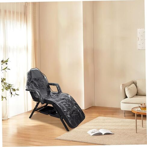 Beauty Bed Cover, 23x71 Inch EVA Transparent Non-Slip Folding Massage Bed Cover for Home Offices, Spa Shops, Hotel, Only Covers in Kuwait