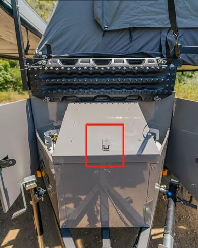 2 Pack Compression Latch Lift and Turn Flush Lever Latch Adjustable Grip Compatible with Southco 62-40-25, 62-42-25 for RV Compartment, Trailer Tongue Box, Tool Box, OWACH AL-927 (Key-Locking) in Kuwait