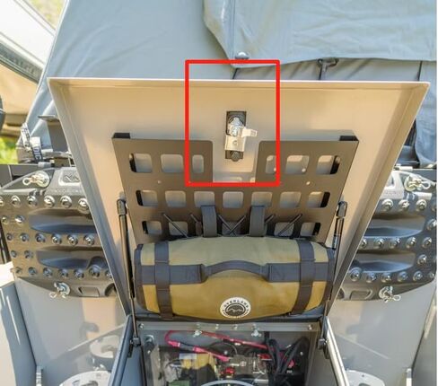 2 Pack Compression Latch Lift and Turn Flush Lever Latch Adjustable Grip Compatible with Southco 62-40-25, 62-42-25 for RV Compartment, Trailer Tongue Box, Tool Box, OWACH AL-927 (Key-Locking) in Kuwait