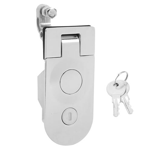 Dioche Compression Compression Latchlever Lock Latch with 2‑Key Zinc Alloy Lock for Motorhomes, Yachts, and Storage Solutions - Heavy-Duty for Cabinets, in Saudi Arabia