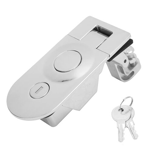 Dioche Compression Compression Latchlever Lock Latch with 2‑Key Zinc Alloy Lock for Motorhomes, Yachts, and Storage Solutions - Heavy-Duty for Cabinets, in Saudi Arabia