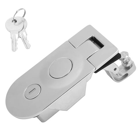 Dioche Compression Compression Latchlever Lock Latch with 2‑Key Zinc Alloy Lock for Motorhomes, Yachts, and Storage Solutions - Heavy-Duty for Cabinets, in Saudi Arabia