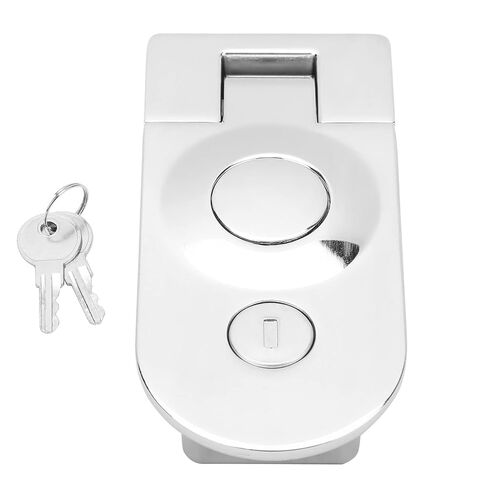 Dioche Compression Compression Latchlever Lock Latch with 2‑Key Zinc Alloy Lock for Motorhomes, Yachts, and Storage Solutions - Heavy-Duty for Cabinets, in Saudi Arabia
