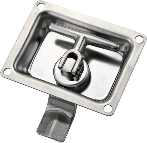 الفولاذ المقاوم للصدأ لوحة اقفال الصناديق خزانة باب الأدوات للطي ضغط T-مقبض للبار مركبة شاحنة مجداف in Kuwait