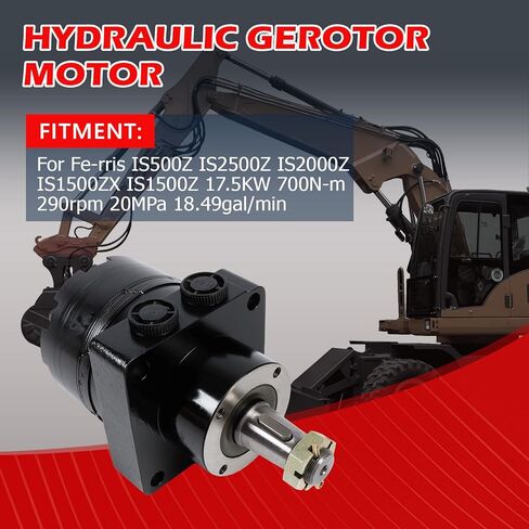 1pcs 5102682YP Hydraulic Group Wheel Motor for Fe-rris IS500Z IS2500Z IS2000Z IS1500ZX IS1500Z 17.5KW 700N-m 290rpm 20MPa 18.49gal/min in Saudi Arabia