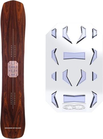 Stompgrip Premium Snowboard Stomp Pad | Knobby | Old School Collection | 3D Design | Clear in Saudi Arabia