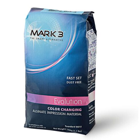 1.1Lb Color Changing Alginate Dust Free Fast Set (453 g) Pink, Highly Elastic in Saudi Arabia