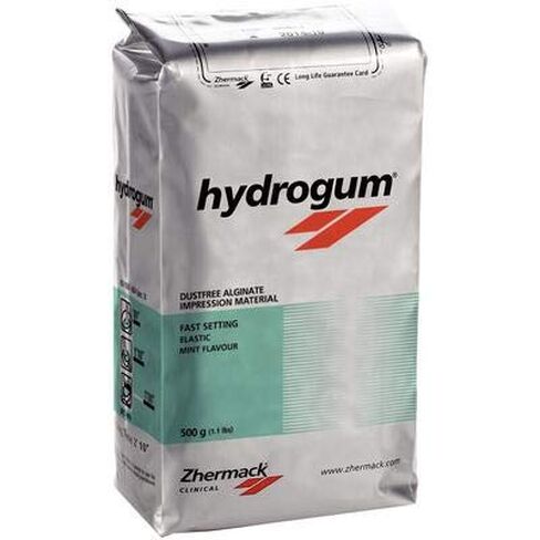 1Lb Hydrogum Alginate Elastic Dust Free, Fast Set (500g) Green, Mint in Saudi Arabia