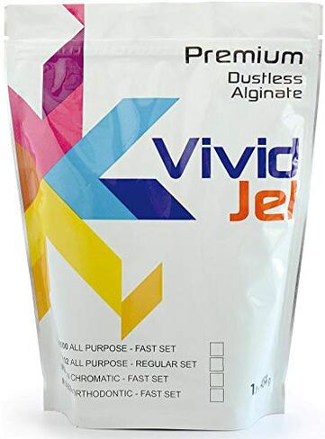 Vivid Jel All Purpose Alginate Fast Set 1lb - Premium Dustless Alginate in Saudi Arabia