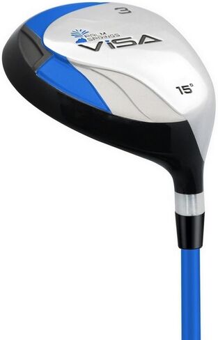Palm Springs Golf VISA Mens +1" TALL GRAPHITE & STEEL Club Set & Stand Bag in Saudi Arabia