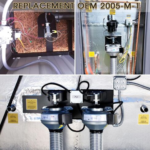 ملف لولبي مصفح، بديل مباشر للغلاية المركزية Woodmaster Crown Royal Hardy Wood Stove جزء 4X240 لمخمد مسودة الفرن (عبوتان) in Kuwait