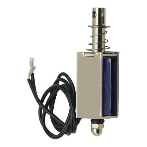 2PCS DC Solenoid 12V 300mA 5N/10mm Pull-Push-Type DC 12V Solenoid Electromagnet in Kuwait