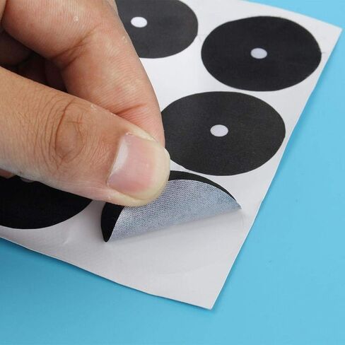 Billiard Spot Stickers (12 Pack), Pool Table Marker Dots with Strong Adhesive, White Ball Position Locator for & British Snooker Tables in Kuwait