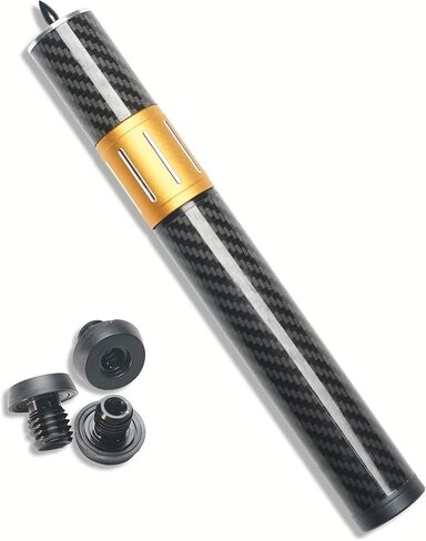 موسع عصا البلياردو، ملحق عصا البلياردو مع 3 مصدات، عصا حمام السباحة تلسكوبية من ألياف الكربون، قابلة للتعديل لموسع ملحقات البلياردو in Kuwait