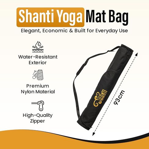 Shanti Diamond Series Yoga Mat Carrying Bag, 93cm Long. in Saudi Arabia