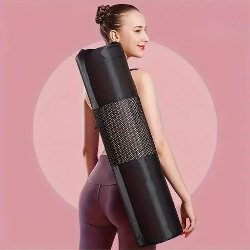 Yoga Mat Bag With Adjustable Strap Drawstring – Fitness Mat Holder for Women Men Gym Yoga in Saudi Arabia
