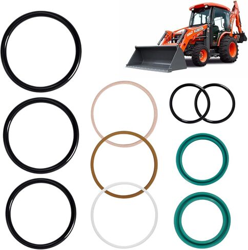 Cylinder Seal Kit 7J268-64400 Fit for Kubota L39, L4330DT, L4630DT, L5030GST, LA853, TL1000, Boom & Bucket Cylinder Rebuild Kit for Tractor & Front Loaders in Saudi Arabia