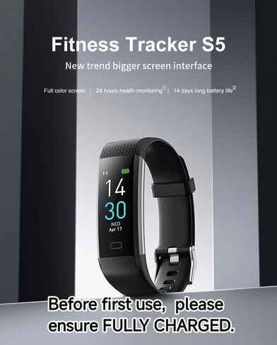 Fitness Tracker with Heart Rate Sleep Monitor Step Counter, Activity Tracker IP68 Smart Watch Health Tracker Pedometer for Man Women in Kuwait