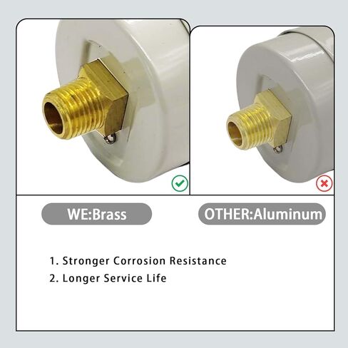 YSIL 1/4" NPT Compressed Air Filter Regulator Combo Piggyback,5 Micron Brass Element Semi-Auto Drain Water Oil Separator with 0-150 PSI Pressure Gauge,Metal Bracket AW2000-02 in Kuwait