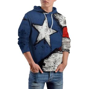 Zakqeik Ecuador Flag Hoodie for Men Lightweight Sweatshirt Long Sleeve Pullover Drawstring Hoody Top in Kuwait